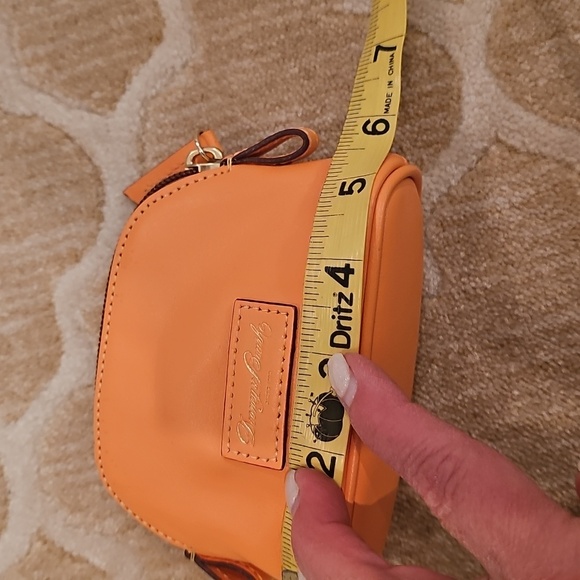 Dooney & Bourke Small Wallet Or Cardholder In Peach/orange - Picture 4 of 6